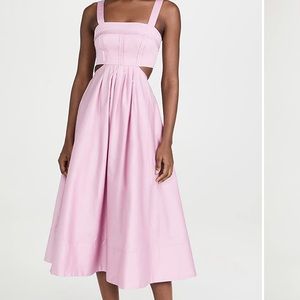 Aje Cutout Midi Dress